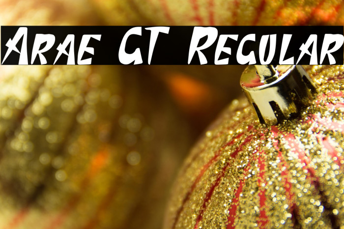 Arae GT Regular Example 2