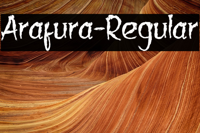 Arafura-Regular Example 3