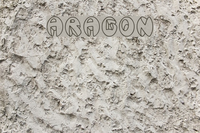 Aragon Font examples