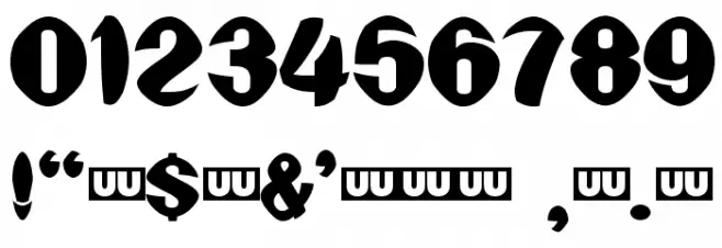 Aragones Font OTHER CHARS
