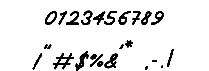 Araina Font OTHER CHARS