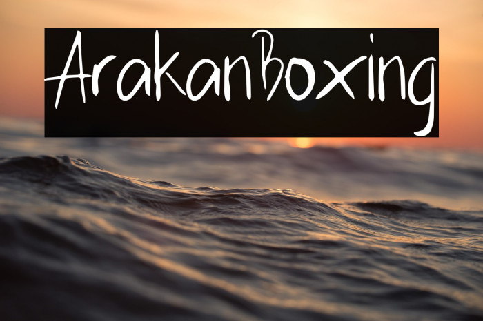 Arakan Boxing Example 1