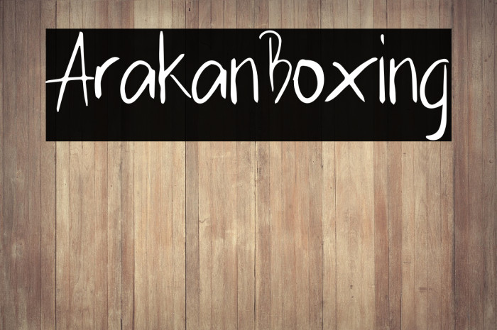 Arakan Boxing Example 3
