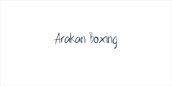 Arakan Boxing Logo