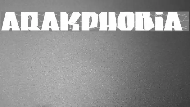 Arakphobia Font examples