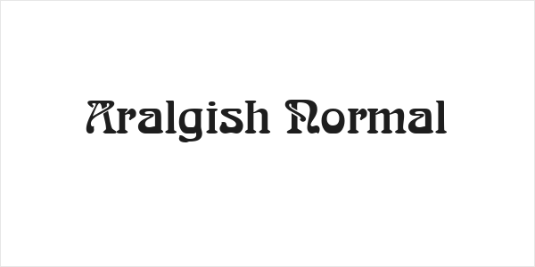 Aralgish Normal Logo