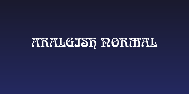 Aralgish Normal Social Header