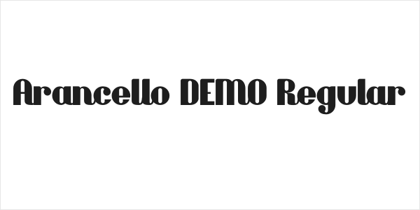 Arancello DEMO Regular Logo