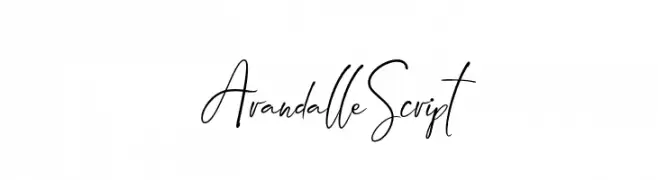 Arandalle Script  لخطوط تنزيل