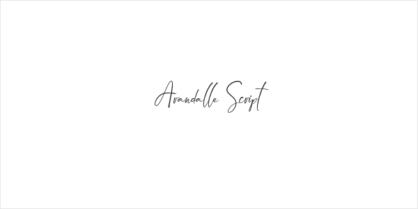 Arandalle Script Logo