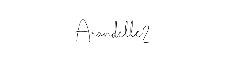 Arandelle2  Frei Schriftart Herunterladen