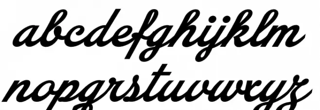 Arando Script PERSONAL USE Bold Italic फ़ॉन्ट लोअरकेस