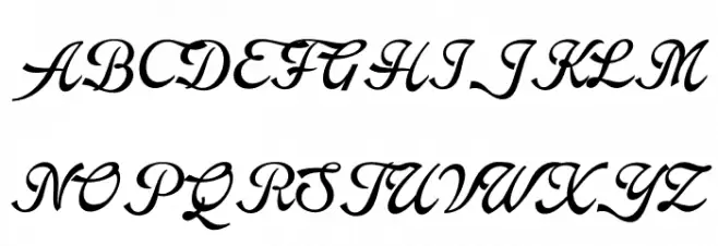 Arando Script PERSONAL USE Regular Polices MAJUSCULES