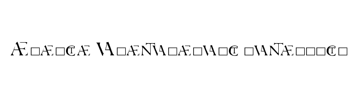 Aranea Imaginative Ligatures Font