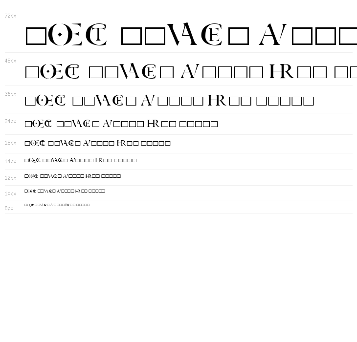 Aranea Imaginative Ligatures Waterfall