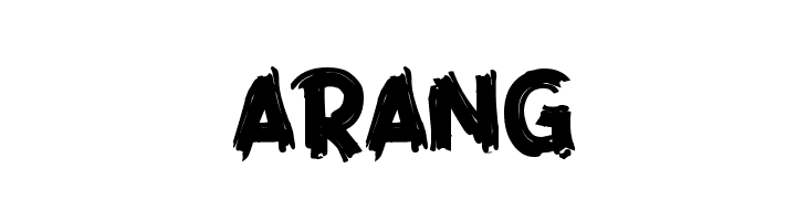 Arang  Frei Schriftart Herunterladen