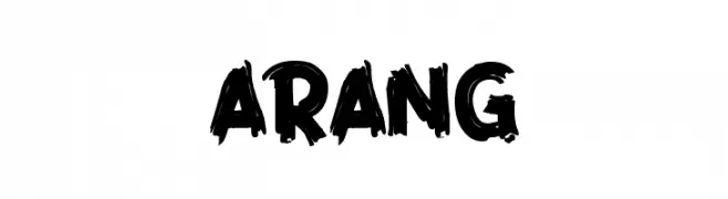 Arang  تنزيل الخطوط
