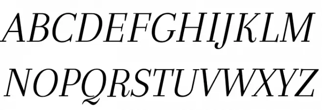 Arapey Italic خط أحرف كبيرة