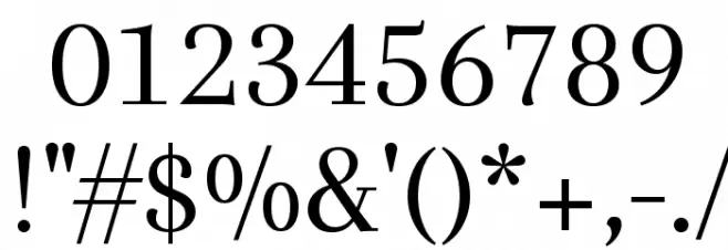 Arapey Regular Font OTHER CHARS