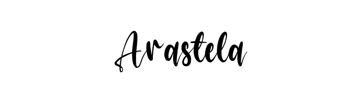 Arastela  font caratteri gratis