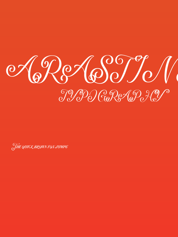 Arastin Pro  FREE DEMO Regular Poster