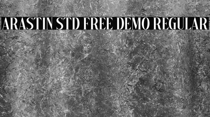 Arastin Std FREE DEMO Regular Example 3