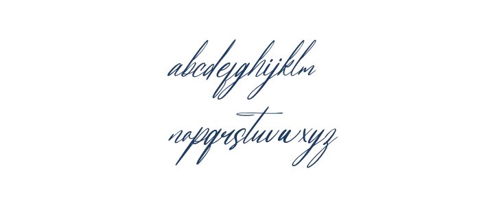 Arathevil Bontegliar DEMO VERSI Italic Lowercase