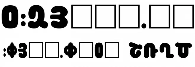 Arax Font OTHER CHARS