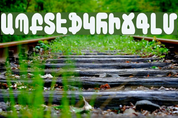 Arax Font examples