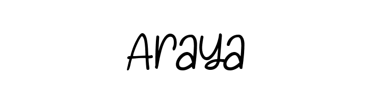 Araya  नि: शुल्क फ़ॉन्ट्स डाउनलोड