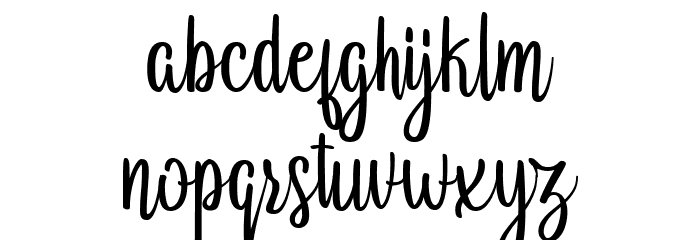 Arayarademo Font LOWERCASE