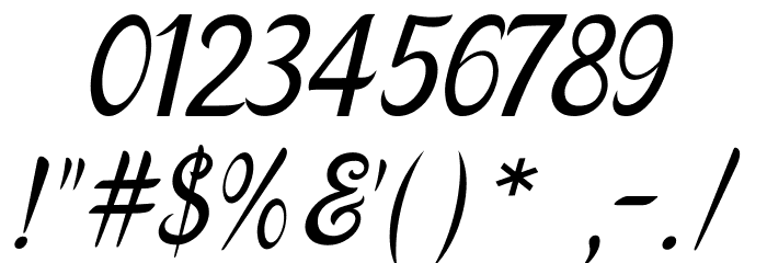 Arbalest Font OTHER CHARS