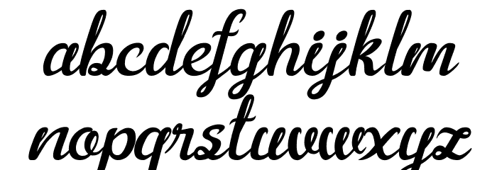Arbalest Font LOWERCASE