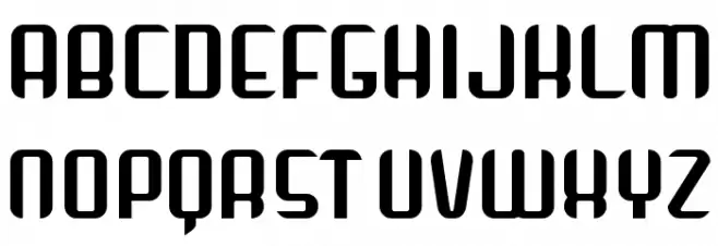 Arbeka Bold Шрифта ВЕРХНИЙ