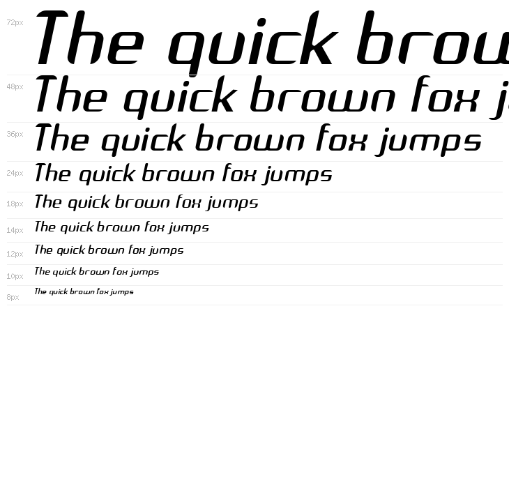 Arbeka  Italic Waterfall