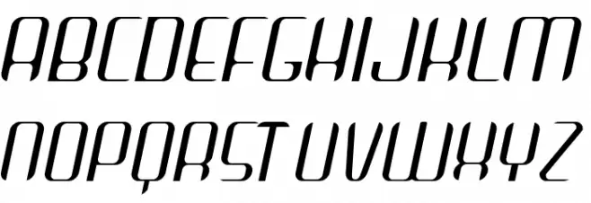 Arbeka LightItalic Fuentes MAYÚSCULAS