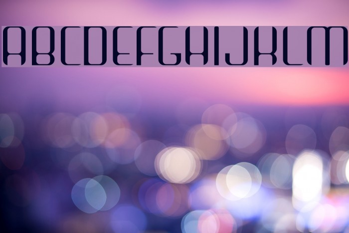 Arbeka Light Font examples