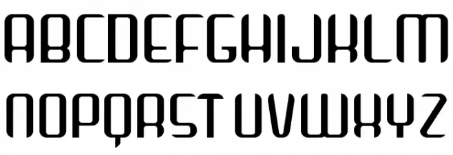 Arbeka Schriftart Groß