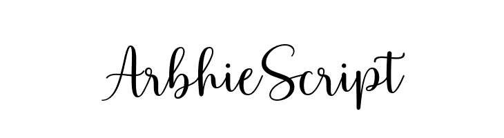 ArbhieScript  Скачать бесплатные шрифты