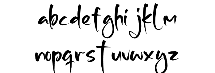Arbiot Mentaly Font LOWERCASE