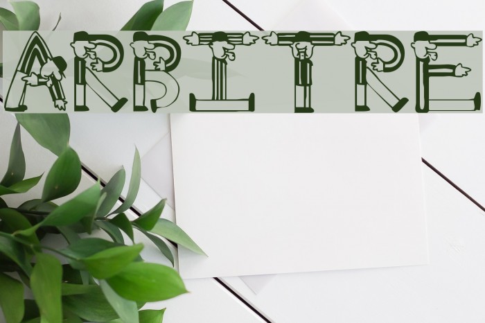 Arbitre Font examples