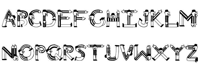 Arbitre Font LOWERCASE