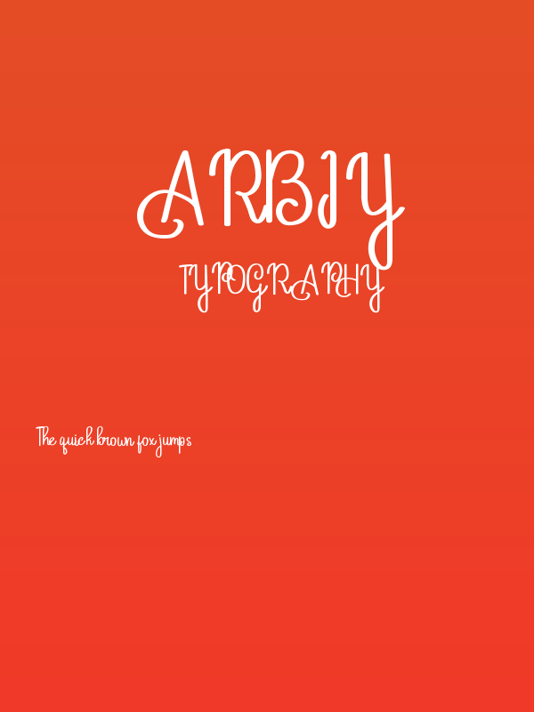 Arbiy Poster