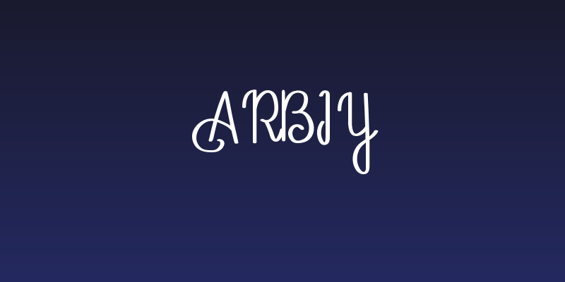 Arbiy Social Header