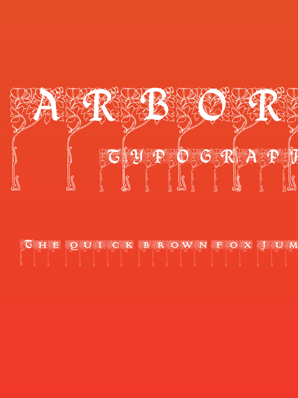 Arborial_Initials Poster