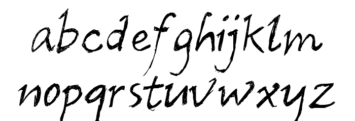 Arbre Regular Font LOWERCASE