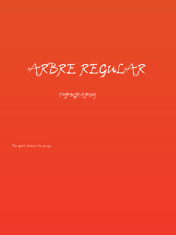 Arbre Regular Poster
