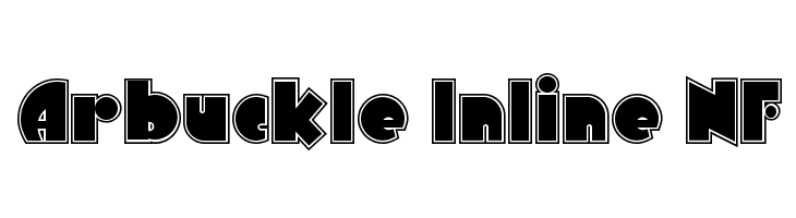 Arbuckle Inline NF  免费字体下载