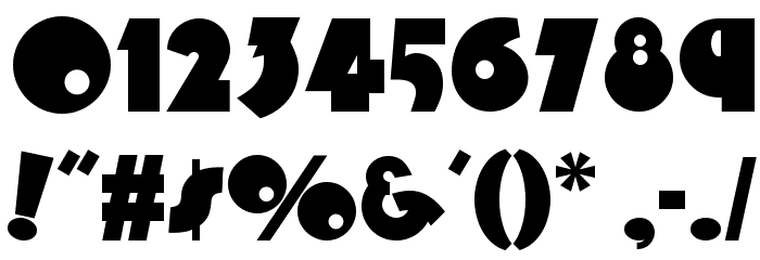 Arbuckle Remix NF Font OTHER CHARS