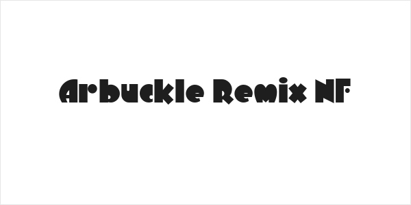 Arbuckle Remix NF Logo